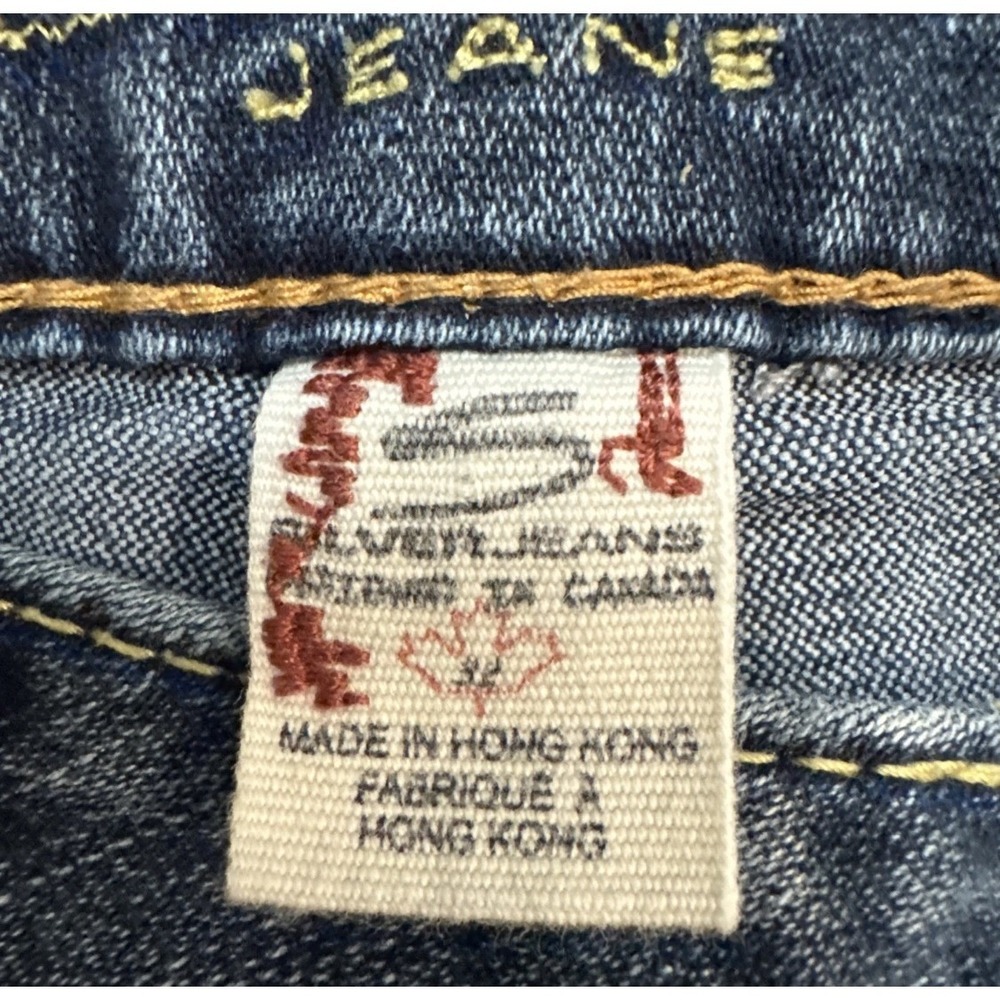 Silver Jeans Suki Denim Shorts Women 28 Blue Mid Rise Cut Off Embroidered Pocket - Picture 16 of 16